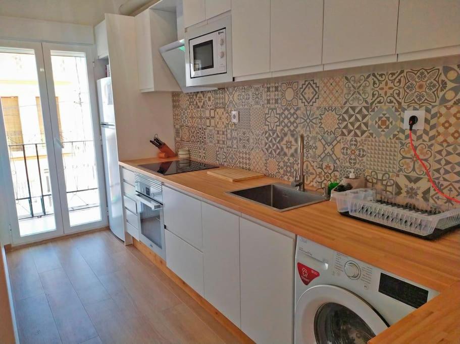 Ferienwohnung Piso Recien Reformado Con Gran Terraza Xeraco Exterior foto