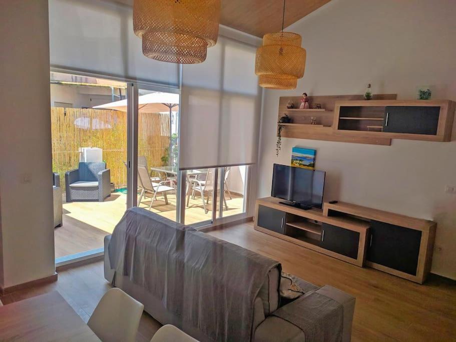 Ferienwohnung Piso Recien Reformado Con Gran Terraza Xeraco Exterior foto